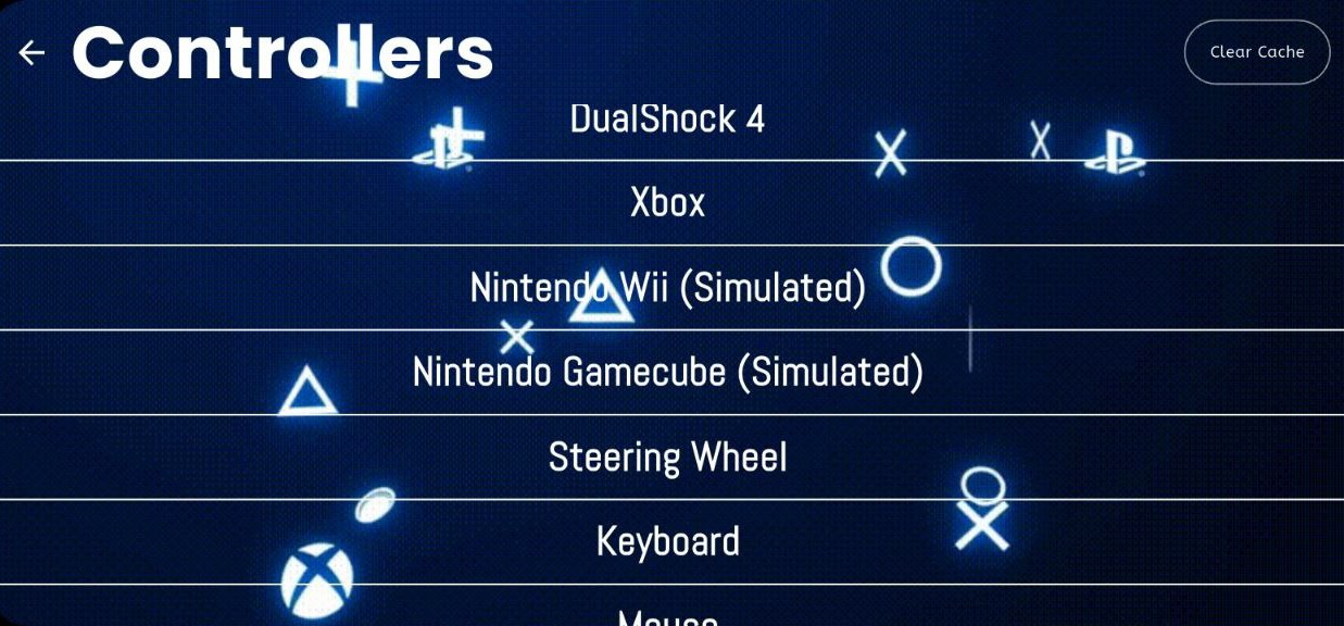 Mobile Controller Selection