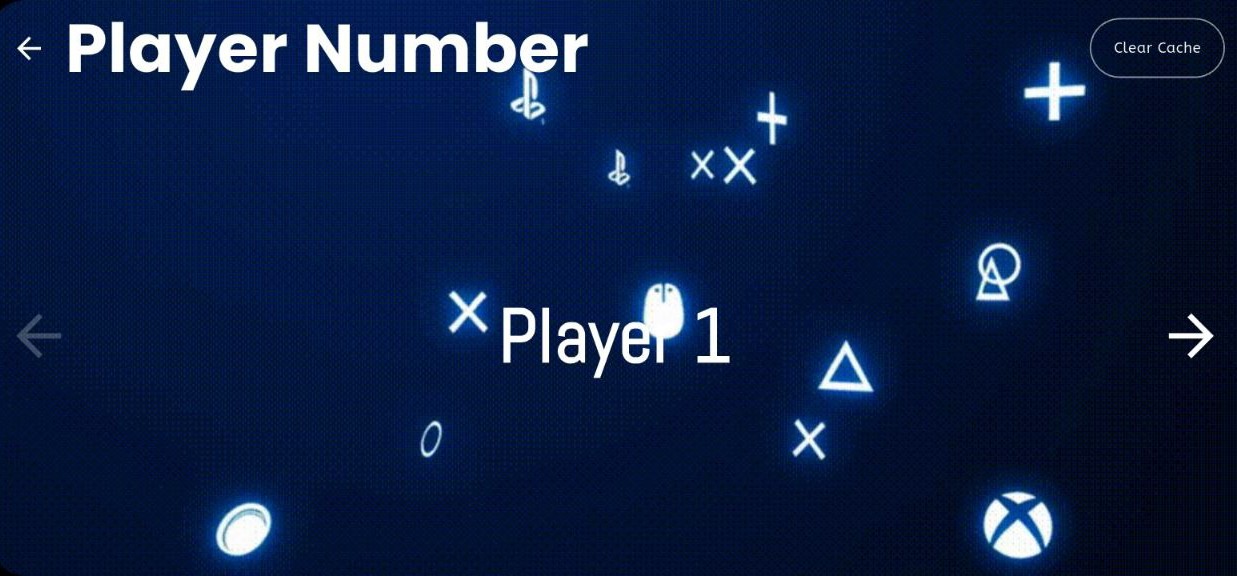 Player Number Selection