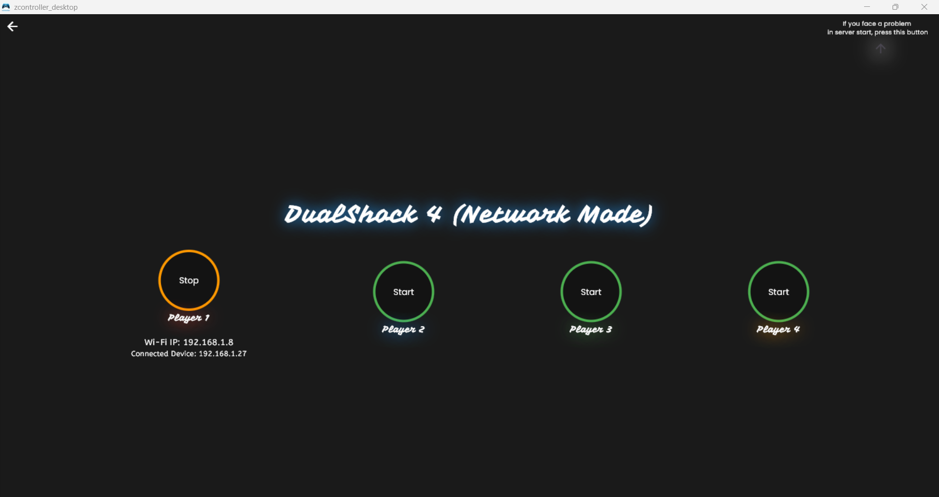 Desktop Connected State